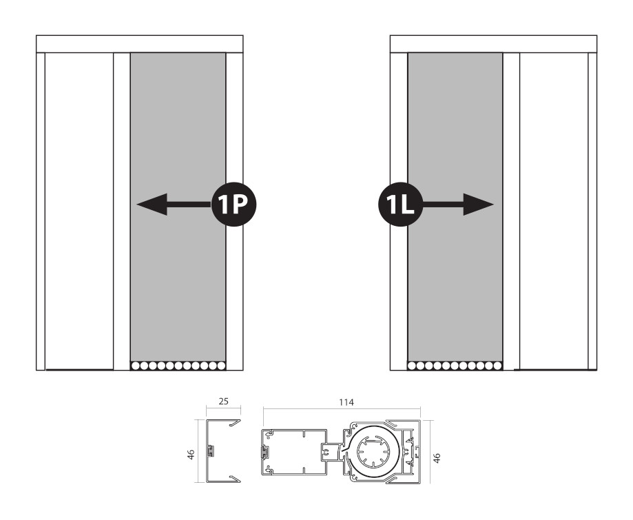 Características of MONUMO Roller Door Fly Screen Single